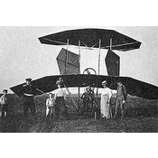 Between August and November of 1903, Karl Jatho demonstrated a gasoline-fueled pilot-less biplane that covered a distance of 196 feet at a height of 11 feet near Hannover, Germany. 